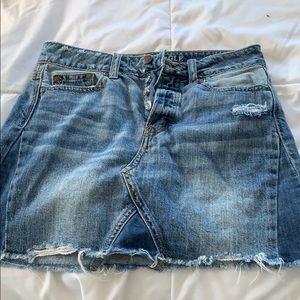 jean skirt